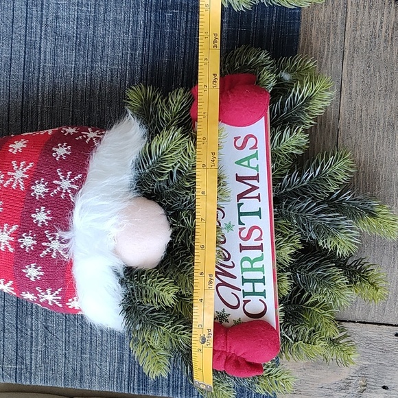 New Gnome Christmas Wreath SET of 2 - Picture 7 of 7